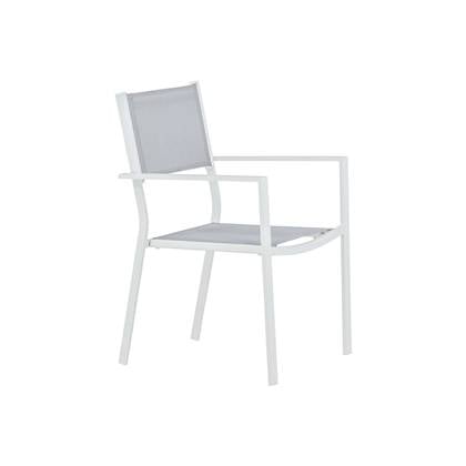 Venture Home Copacabana Eetkamerstoel 61 x 88 x 56,5 - Grijs - 2-pack