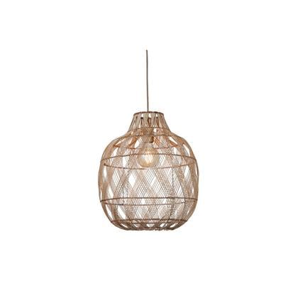 GOOD&MOJO Hanglamp Mendoza - Naturel - Ø40cm Bruin