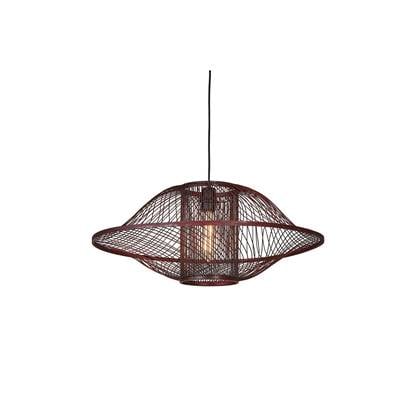 GOOD&MOJO Hanglamp Maui - Bordeaux - Ø70cm Rood