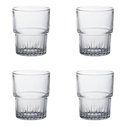Duralex Waterglas Empilable 20 cl Transparant 4 stuks