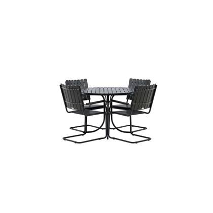 Venture Home Holmsund Eetset - Zwart