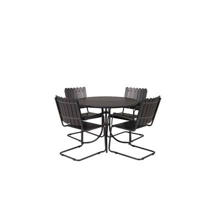Venture Home Holmsund Eetset - Zwart