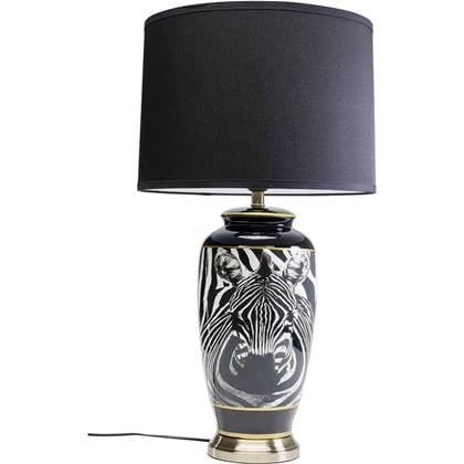 Kare Design Tafellamp zebra Zwart