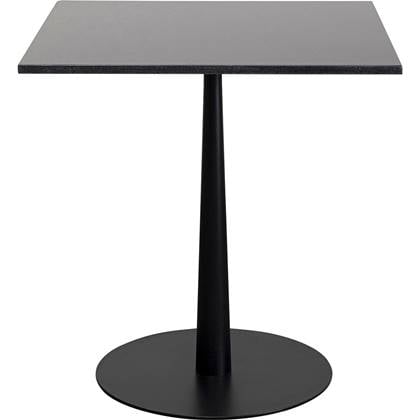 Eettafel Bistrot Capri 70x70cm zwart graniet Kare Design