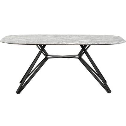 Kare Design Okinawa Eettafel - 180 X 90 Cm - Graniet Grijs