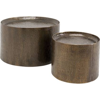 Kare Design Casablanca Salontafel Set van 2 Brons