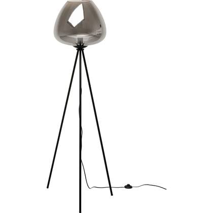 Kare Design Sphere Vloerlamp 146cm smoke Zwart