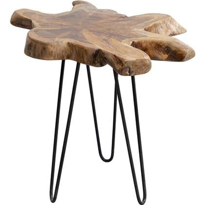 Kare Bijzettafel Aspen Nature