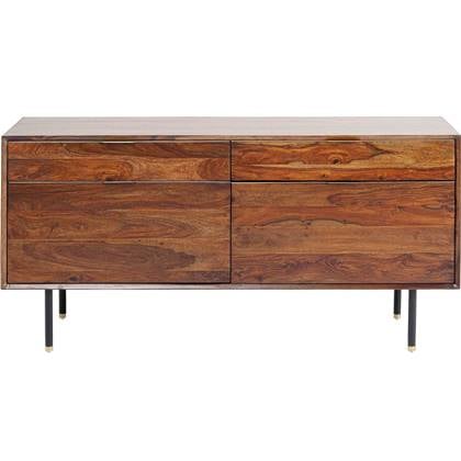 Kare Design Ravello Dressoir - B140 X D45 X H68 Cm - Sheesham Hout