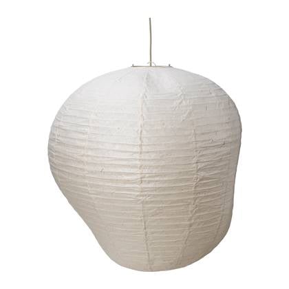 ferm LIVING Kurbis Lampenkap Ø 75,5 cm - Natural Wit, Crème