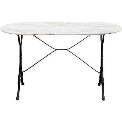 Kare Design Bistrot Eettafel wit marmer 120x60cm