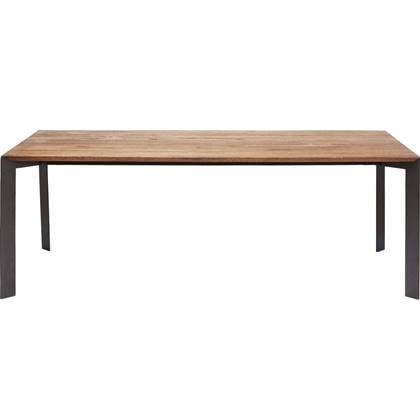 Kare Design Phoenix Eettafel - 220 X 100 X 77 Cm - Eikenhout Bruin