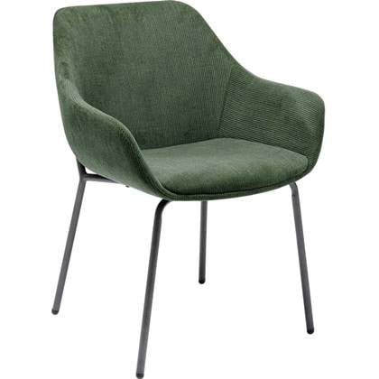 Kare Design Kare Eetkamerstoel Avignon Green Armleuning