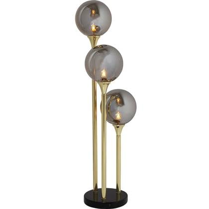 Kare Design Al Capone Tre Tafellamp - Goudkleurig