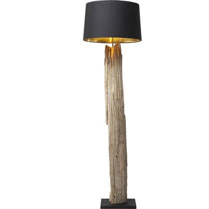 Kare Design Vloerlamp Nature Straight Zwart