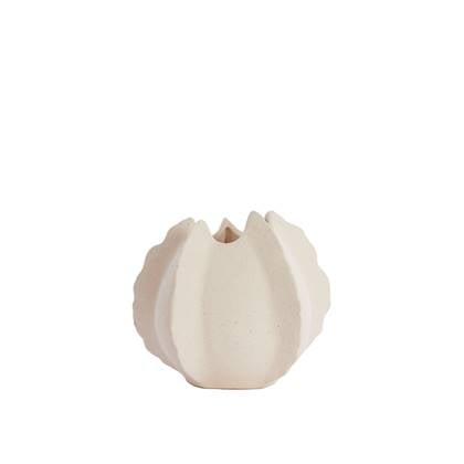 Light & Living Light&living Vaas deco 26,5x26x23 cm KELAPA keramiek crème