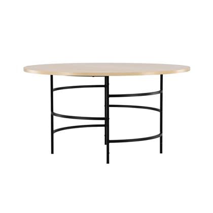 Svea - Zeno ronde eettafel - ø140 cm - Zwart