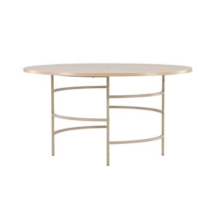 Svea - Zeno ronde eettafel - ø140 cm - beige Taupe