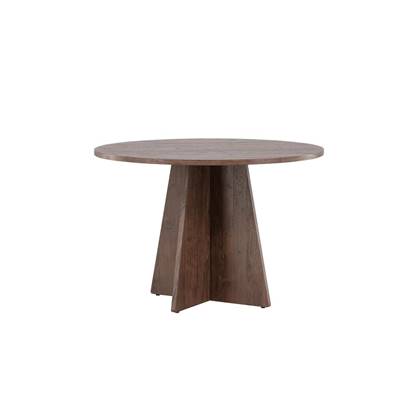 Svea - Nara ronde eettafel - ø110 cm - mokka Bruin