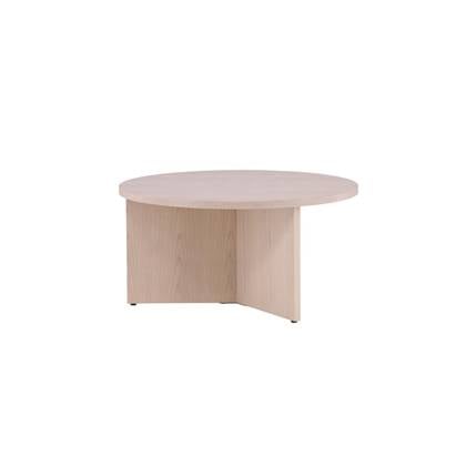 Svea - Emanuela ronde salontafel - ø65 cm - whitewash Crème
