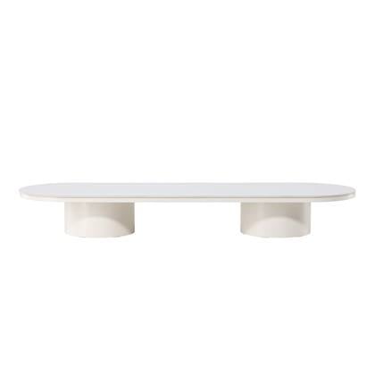 Svea - Antonio ovale salontafel - 60 x 190 cm - beige