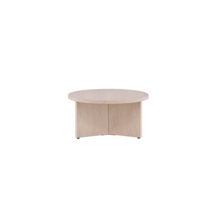 Svea - Elvira ronde salontafel - ø85 cm - whitewash Crème