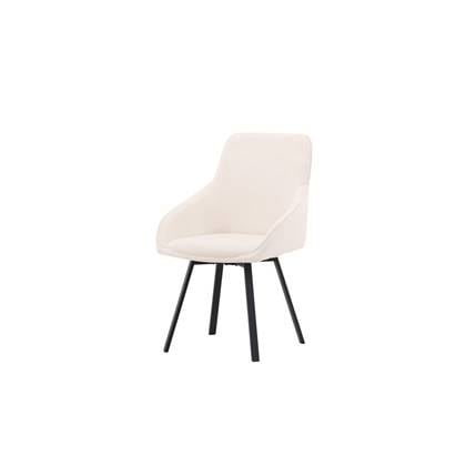 Svea - Rico eetkamerstoel linnen - beige Taupe
