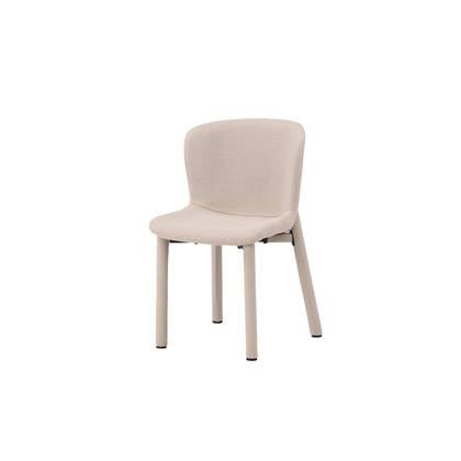 Svea - Germano eetkamerstoel - volledig boucle - beige Taupe