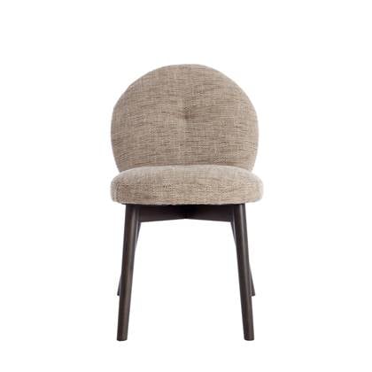 Light&living Eetkamerstoel 59x50x83 cm SINOSA bruin-crème+hout dnkr... Beige
