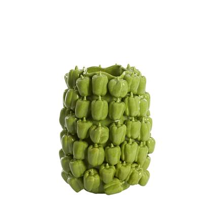 Light&living Vaas deco 35x33x47 cm BELLPEPPER keramiek glanzend Groen
