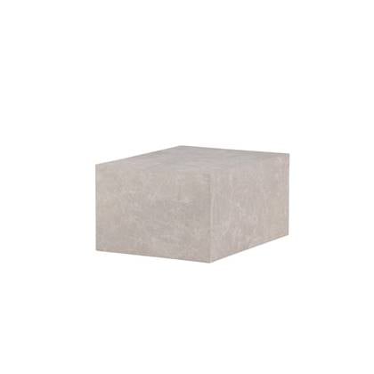 Svea - Clara salontafel marmerlook - 80 x 60 cm - beige Taupe