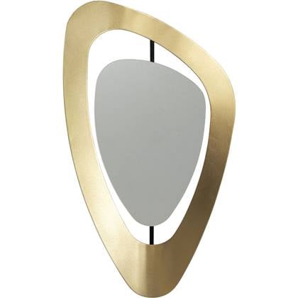 Kare Design Metro Spiegel 105x57cm Goud