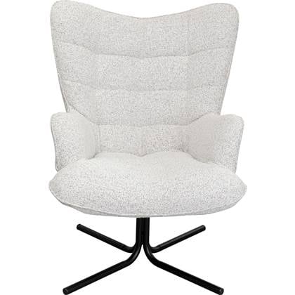 Kare Design Oscar Draaifauteuil Grijs