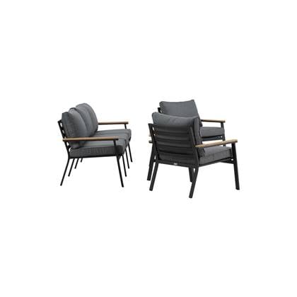 Venture Home Brasilia Bankstel - Zwart