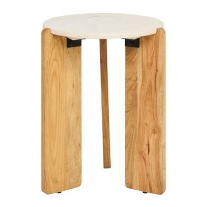 by fonQ Rivax Bijzettafel - Licht Bruin