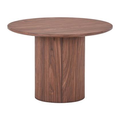 by fonQ Fiss Bijzettafel - Ø 60 cm - Walnoot Bruin