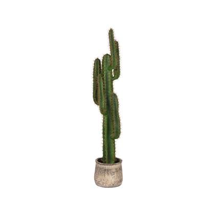Vtw Living - Kunstplant Cactus - Groen - 30 x 25 x 130 cm