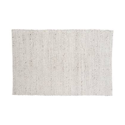 Fjôrd - Vloerkleed Wit|Beige - 230x160cm - Loump