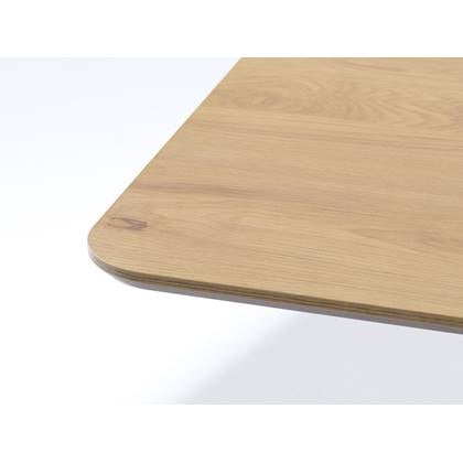 Giga Living - Eettafel Eiken - 160x90x75cm - Spinpoot - Cesura Bruin