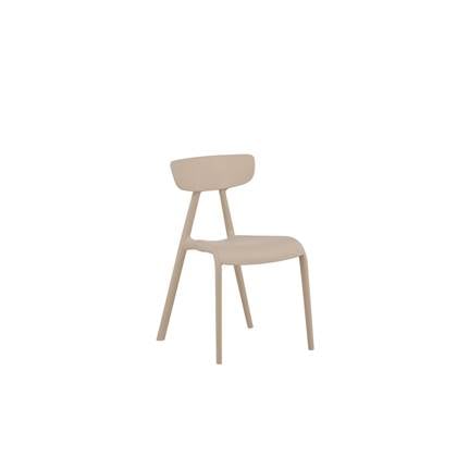 Fjôrd - Eetkamerstoel Beige - Polypropyleen - Ursholmen - Set van 2