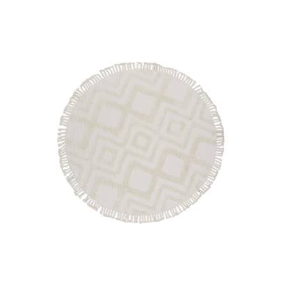 Fjôrd - Vloerkleed Wit - Ø200cm - Hilma