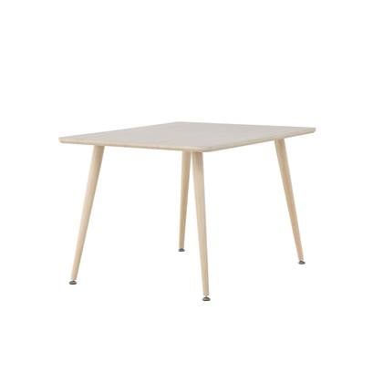 Fjôrd - Kindertafel Naturel 80x60cm - MDF - Polar Bruin