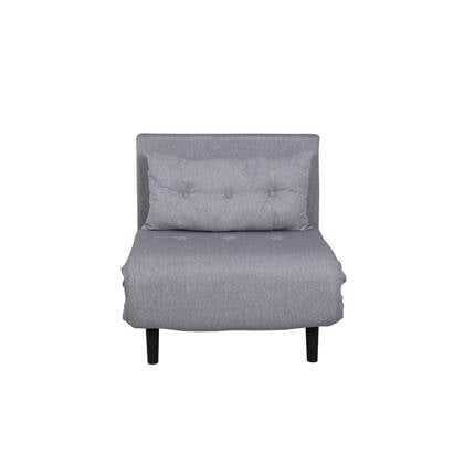 Fjôrd - Slaapfauteuil Grijs - Stof - Vicky