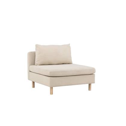 Fjôrd - Fauteuil Beige - Stof - Zero