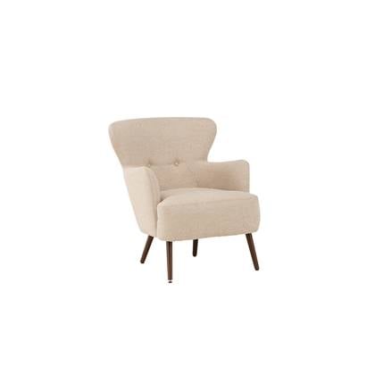 Fjôrd - Fauteuil Beige - Boucle - Lincoln