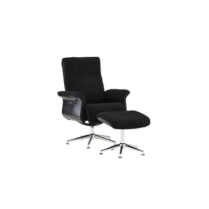 Fjôrd - Fauteuil Donker|Zwart - Hagön Grijs