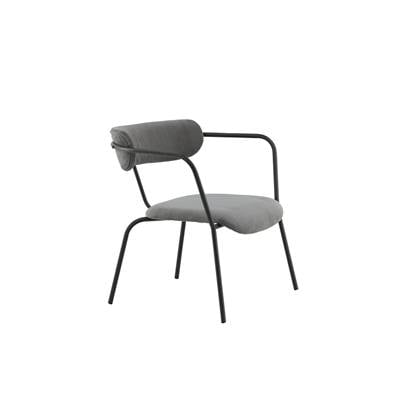 Fjôrd - Fauteuil Grijs - Ribstof - Duffy