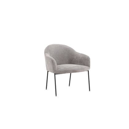 Fjôrd - Fauteuil Licht - Boucle - Catania Grijs