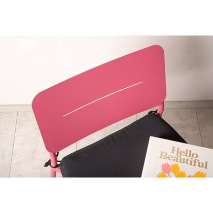 Fjôrd - Fauteuil Roze|Zwart - Lina