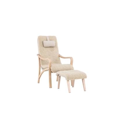 Fjôrd - Fauteuil Zand - Houtlook - Fårö Taupe